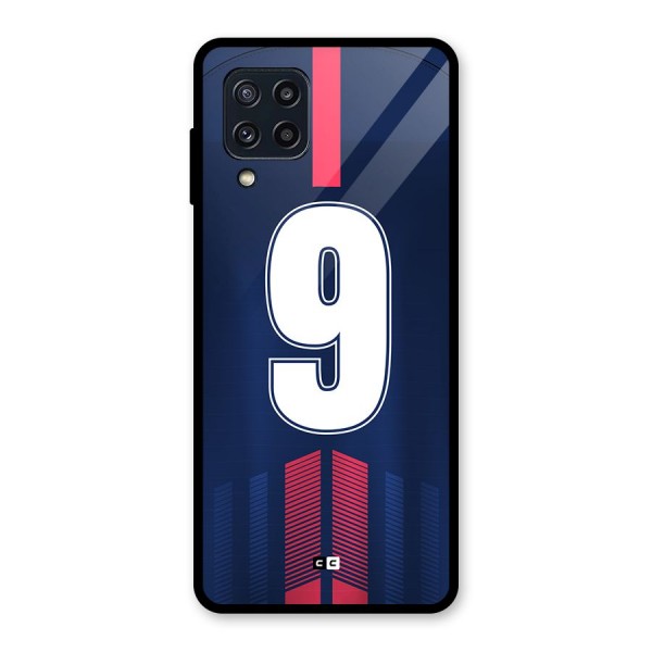 Jersy No 9 Glass Back Case for Galaxy M32