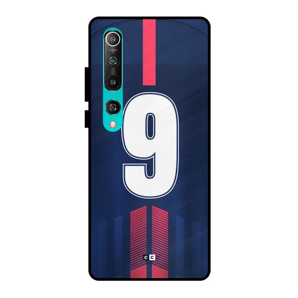 Jersy No 9 Metal Back Case for Mi 10