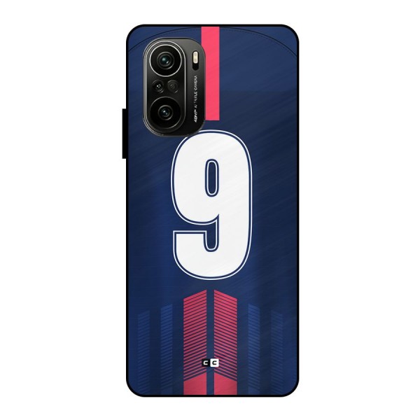Jersy No 9 Metal Back Case for Mi 11X Pro