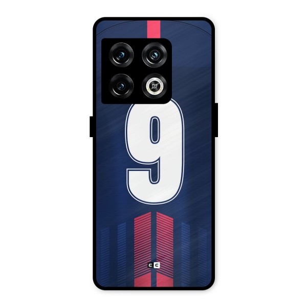 Jersy No 9 Metal Back Case for OnePlus 10 Pro 5G