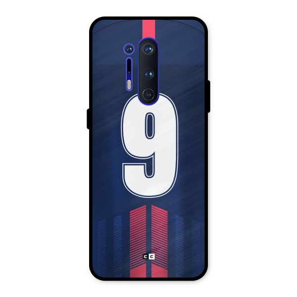Jersy No 9 Metal Back Case for OnePlus 8 Pro