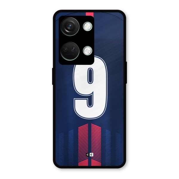 Jersy No 9 Metal Back Case for OnePlus Nord 3