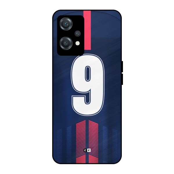 Jersy No 9 Metal Back Case for OnePlus Nord CE 2 Lite 5G