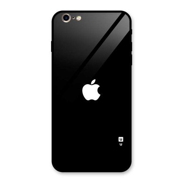 Jet Black Apple Special Glass Back Case for iPhone 6 Plus 6S Plus