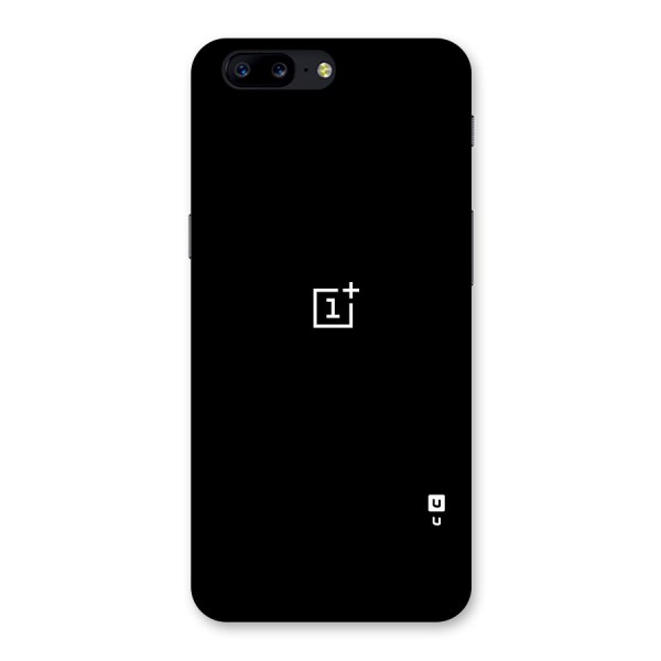 Jet Black OnePlus Special Back Case for OnePlus 5