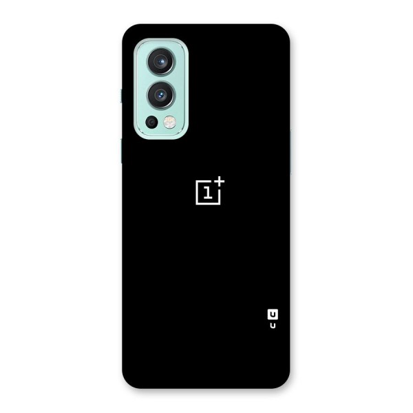 Jet Black OnePlus Special Glass Back Case for OnePlus Nord 2 5G