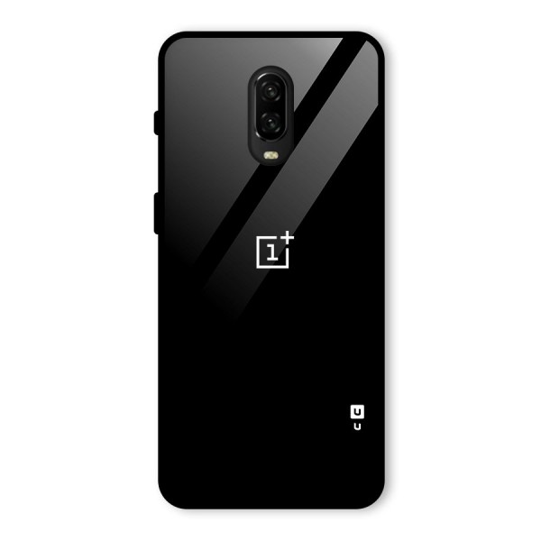 Jet Black OnePlus Special Glass Back Case for OnePlus 6T