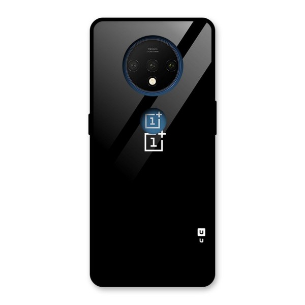 Jet Black OnePlus Special Glass Back Case for OnePlus 7T