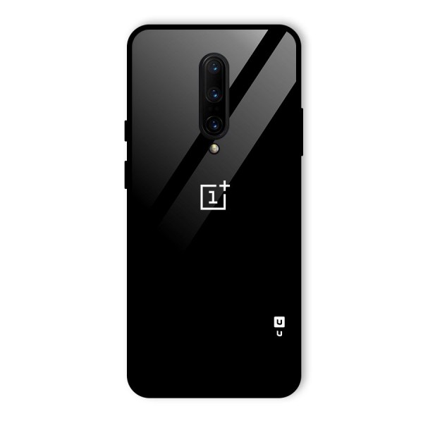 Jet Black OnePlus Special Glass Back Case for OnePlus 7 Pro