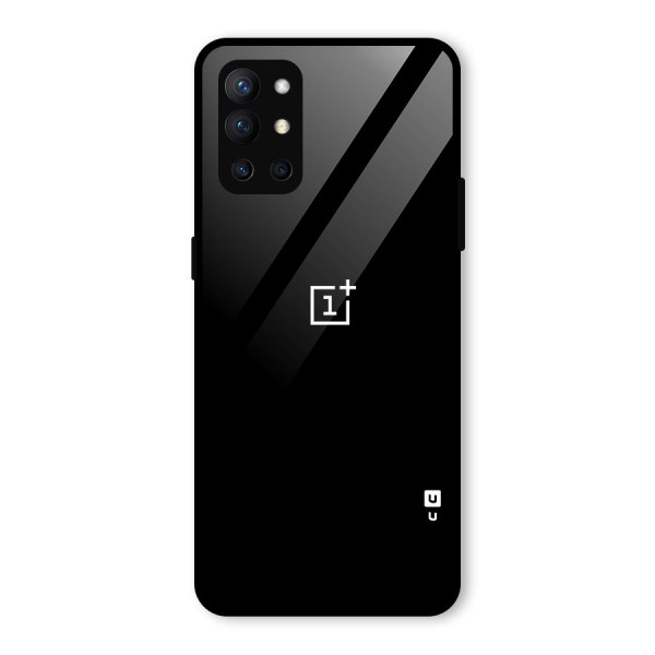 Jet Black OnePlus Special Glass Back Case for OnePlus 9R