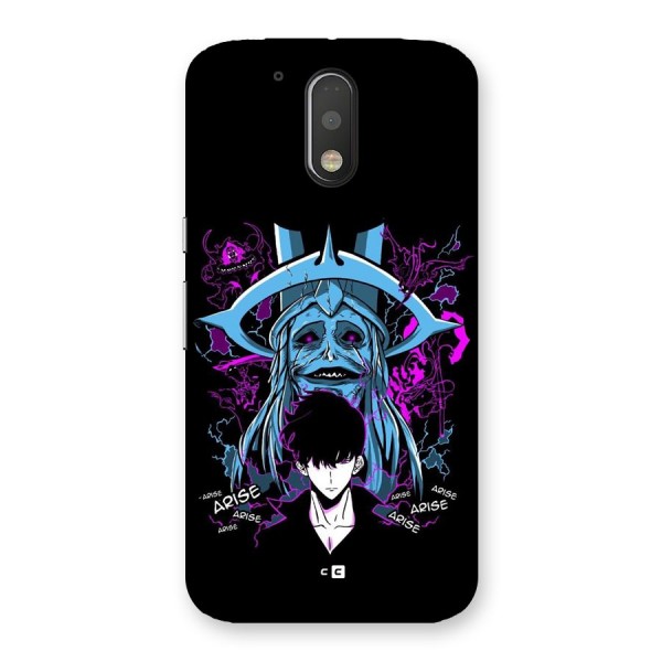 Jinwoo Arise Back Case for Moto G4 Plus