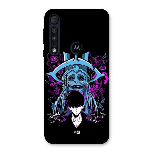 Jinwoo Arise Back Case for Motorola One Macro