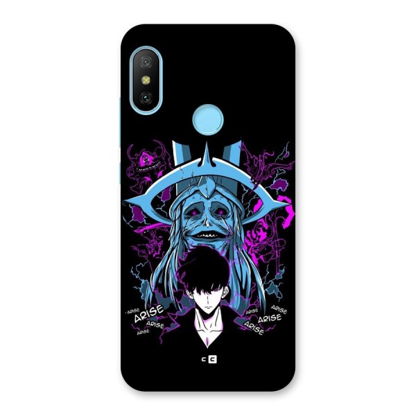 Jinwoo Arise Back Case for Redmi 6 Pro