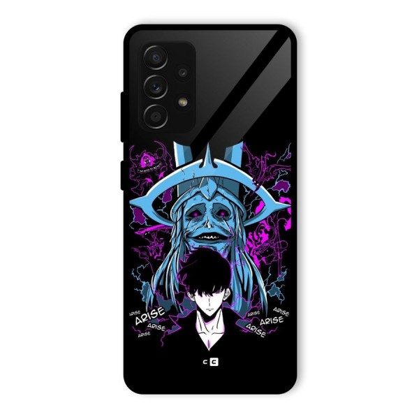 Jinwoo Arise Glass Back Case for Galaxy A53 5G