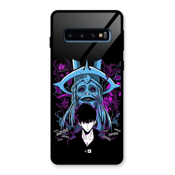 Jinwoo Arise Glass Back Case for Galaxy S10