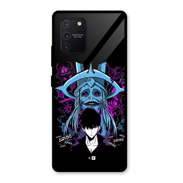 Jinwoo Arise Glass Back Case for Galaxy S10 Lite