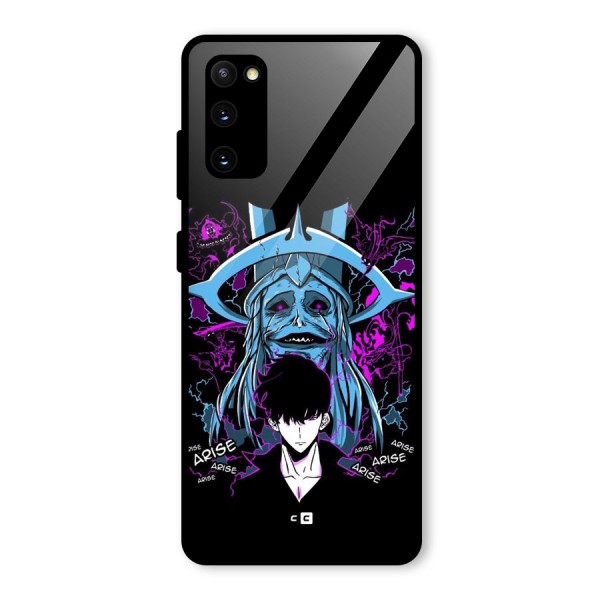 Jinwoo Arise Glass Back Case for Galaxy S20 FE 5G