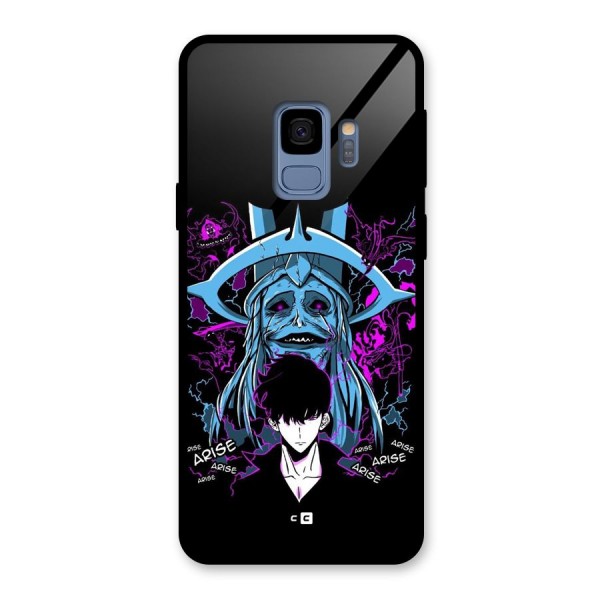 Jinwoo Arise Glass Back Case for Galaxy S9