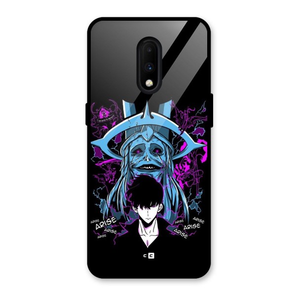 Jinwoo Arise Glass Back Case for OnePlus 7