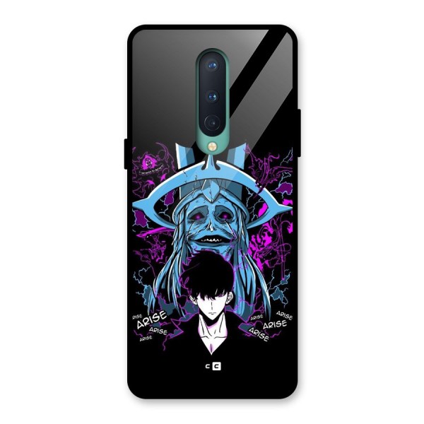 Jinwoo Arise Glass Back Case for OnePlus 8