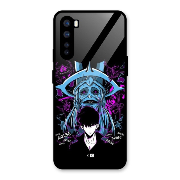 Jinwoo Arise Glass Back Case for OnePlus Nord