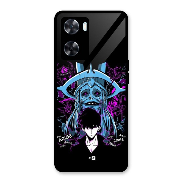 Jinwoo Arise Glass Back Case for Oppo A77