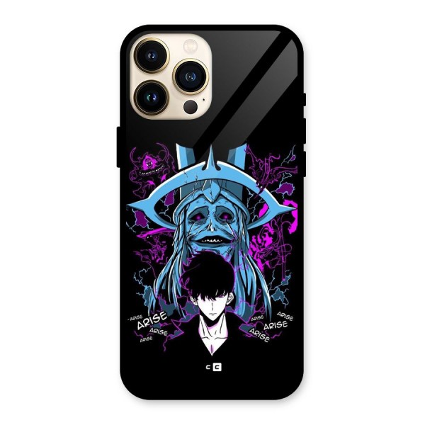 Jinwoo Arise Glass Back Case for iPhone 13 Pro Max