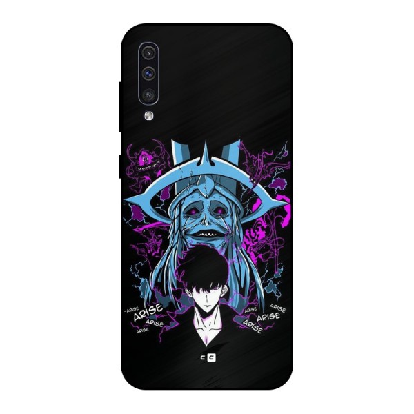 Jinwoo Arise Metal Back Case for Galaxy A30s