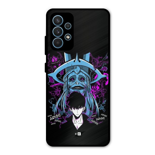 Jinwoo Arise Metal Back Case for Galaxy A32