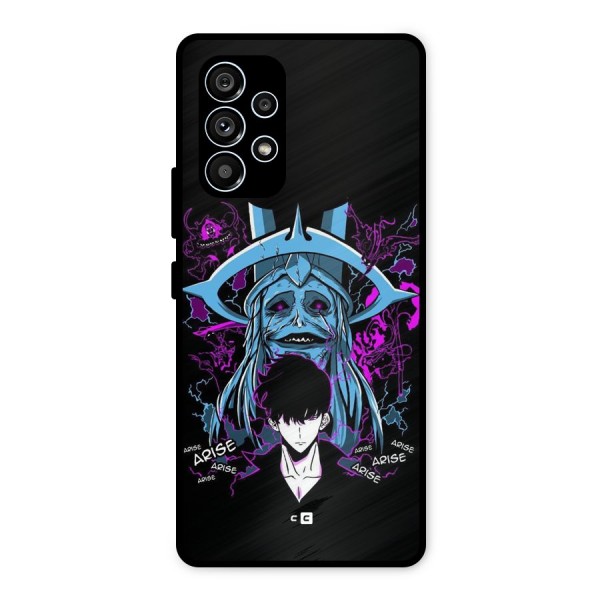 Jinwoo Arise Metal Back Case for Galaxy A53 5G