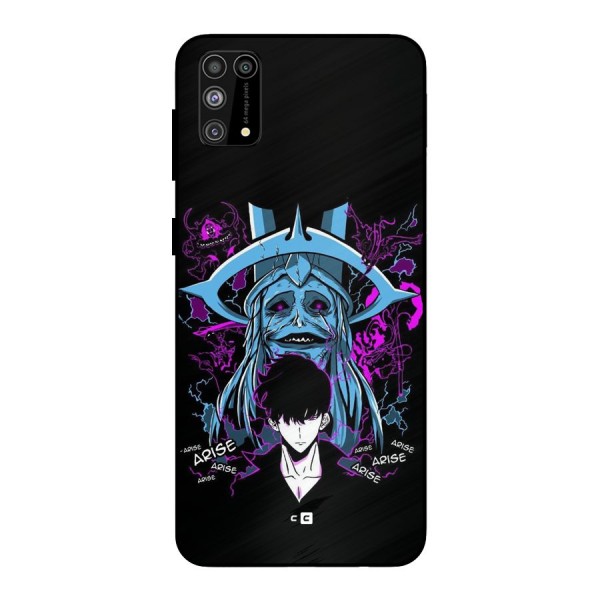 Jinwoo Arise Metal Back Case for Galaxy F41