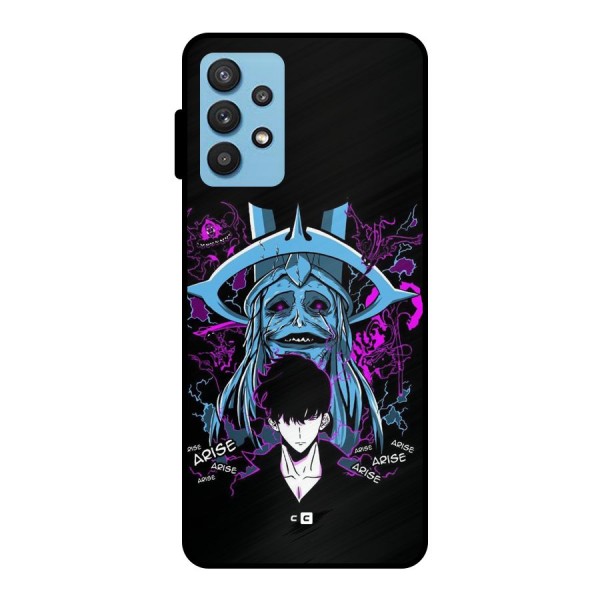 Jinwoo Arise Metal Back Case for Galaxy M32 5G
