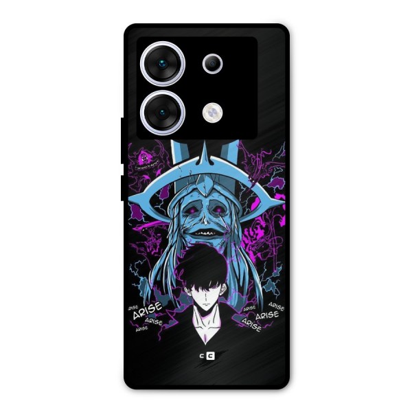 Jinwoo Arise Metal Back Case for Infinix Zero 30 5G