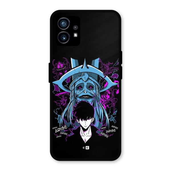 Jinwoo Arise Metal Back Case for Nothing Phone 1