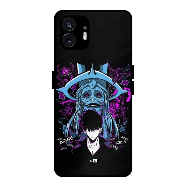 Jinwoo Arise Metal Back Case for Nothing Phone 2