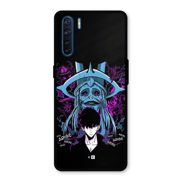 Jinwoo Arise Metal Back Case for Oppo F15