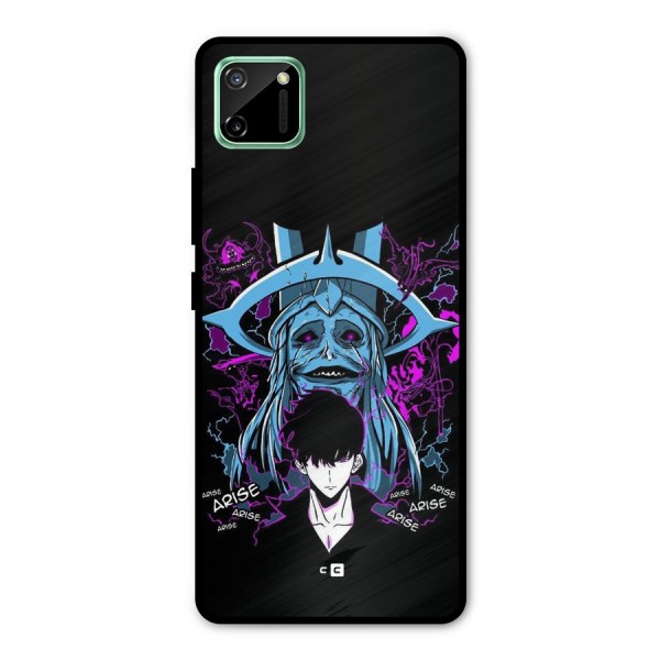 Jinwoo Arise Metal Back Case for Realme C11