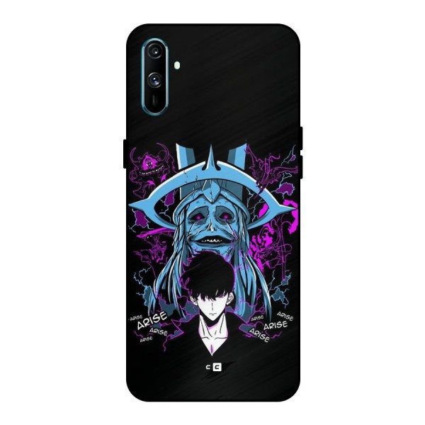 Jinwoo Arise Metal Back Case for Realme C3