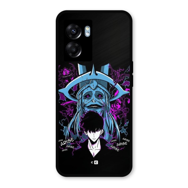 Jinwoo Arise Metal Back Case for Realme Narzo 50 5G