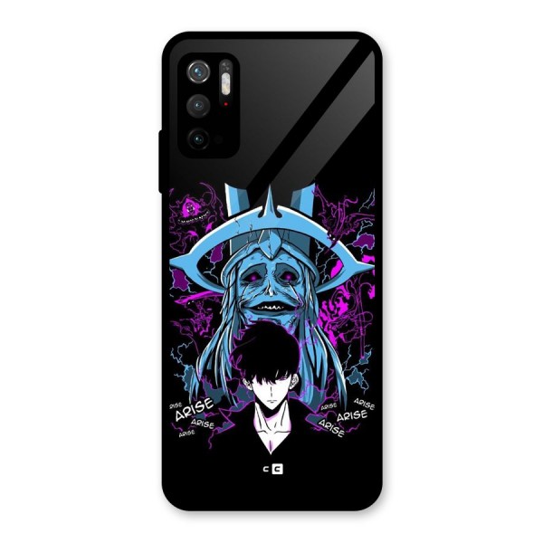 Jinwoo Arise Metal Back Case for Redmi Note 10T 5G