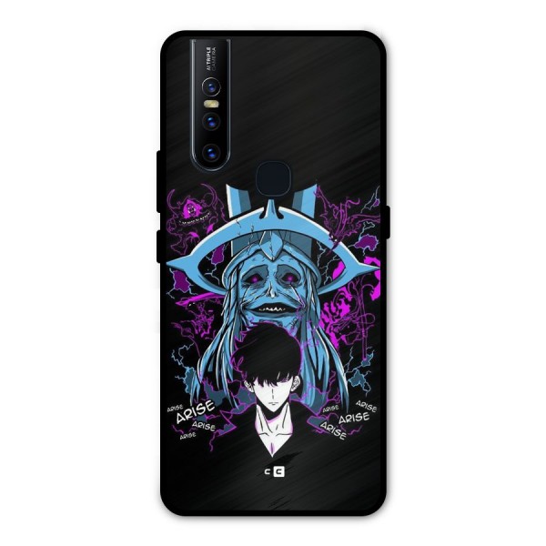 Jinwoo Arise Metal Back Case for Vivo V15