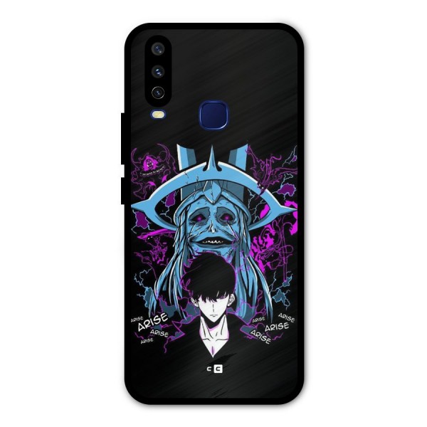 Jinwoo Arise Metal Back Case for Vivo Y15