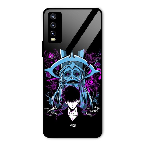 Jinwoo Arise Metal Back Case for Vivo Y20t