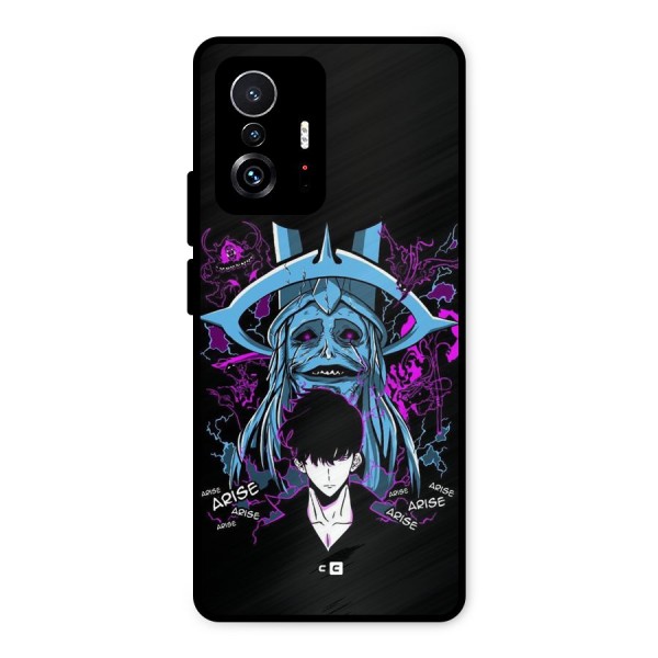 Jinwoo Arise Metal Back Case for Xiaomi 11T Pro