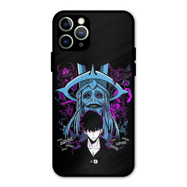 Jinwoo Arise Metal Back Case for iPhone 11 Pro Max