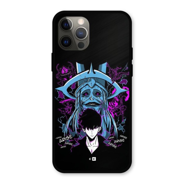 Jinwoo Arise Metal Back Case for iPhone 12 Pro