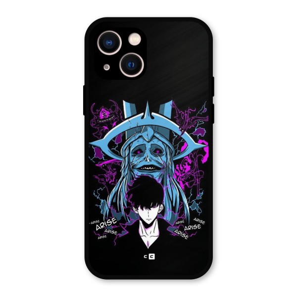 Jinwoo Arise Metal Back Case for iPhone 13