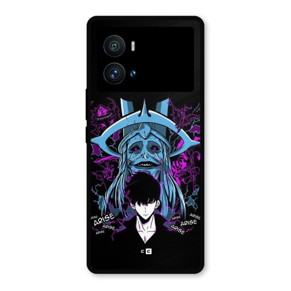 Jinwoo Arise Metal Back Case for iQOO 9 Pro