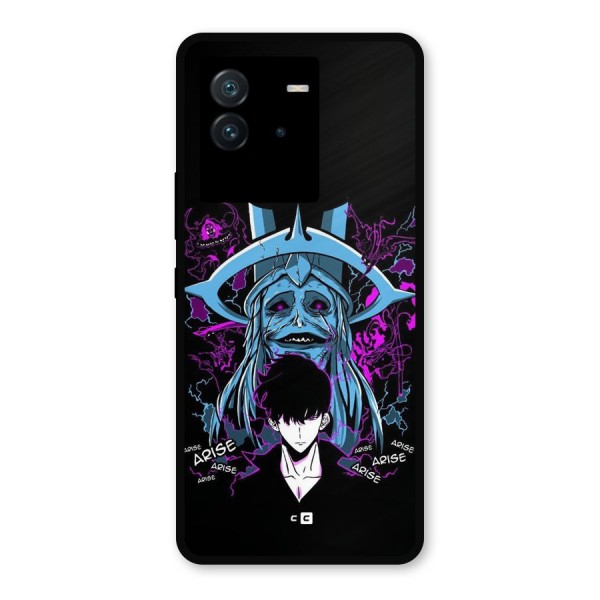 Jinwoo Arise Metal Back Case for iQOO Neo 6 5G