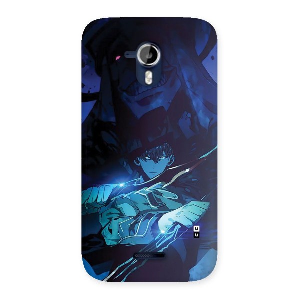 Jinwoo Fighting Mode Back Case for Canvas Magnus A117